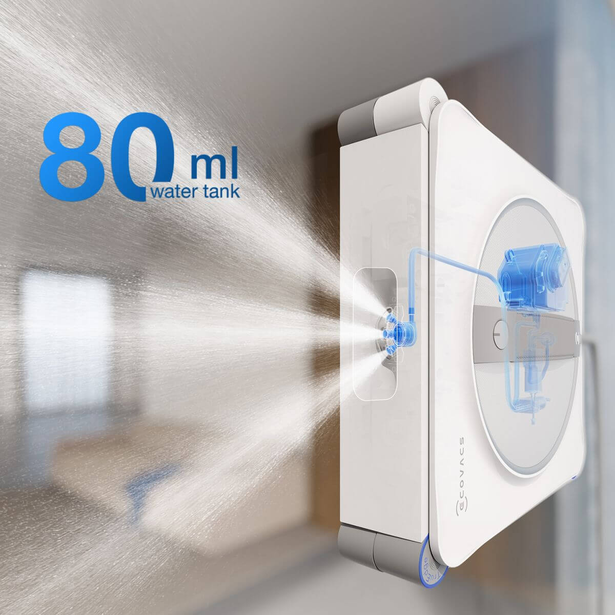8 S plným zásobníkom očistí až 55 m2